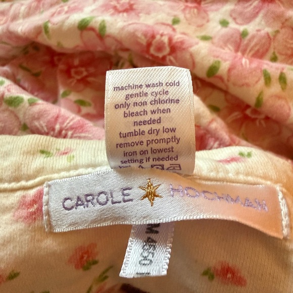 Carole Hochman Pink Floral Women's Robe - Picture 7 of 7